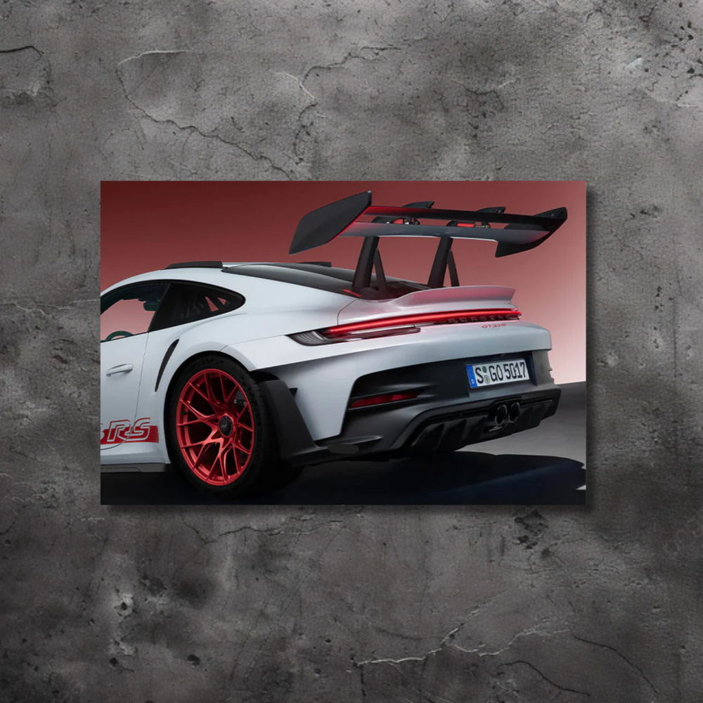 NightLane GT3 RS NEON Poster