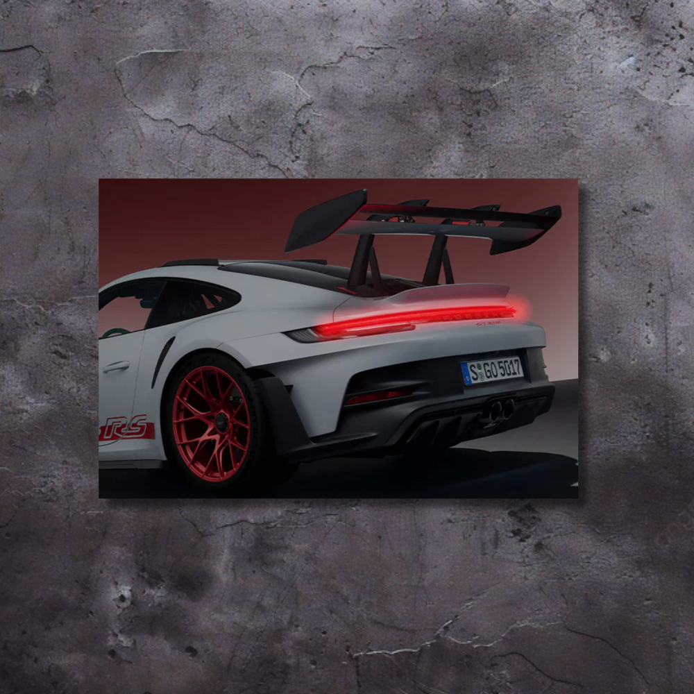 NightLane GT3 RS NEON Poster